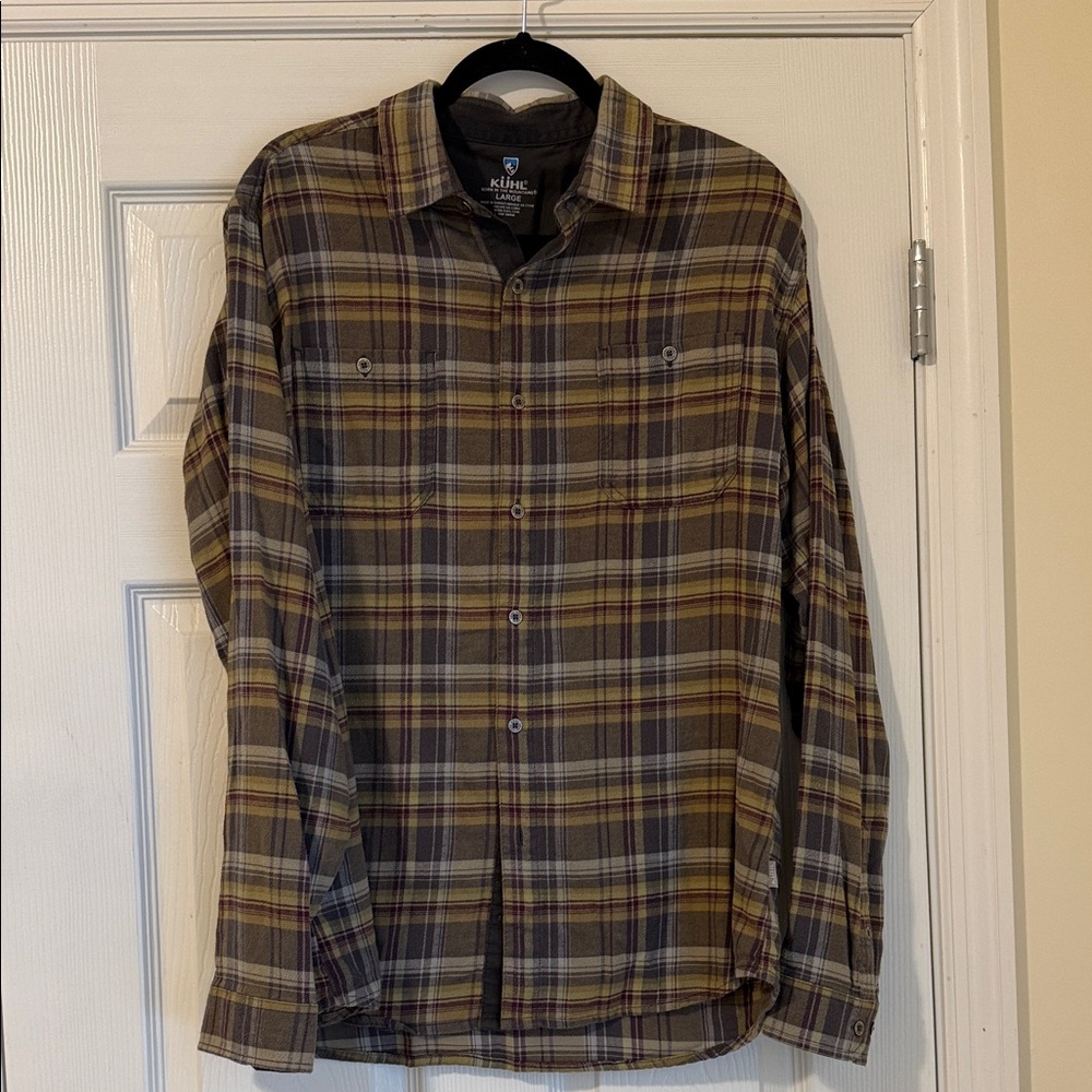KUHL men’s button long sleeve shirt